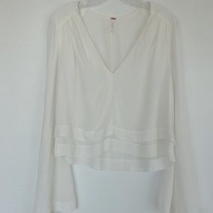 Free People swing blouse | size S / P